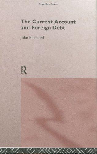 Cover for The current account and foreign debt