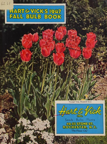 Cover for Hart & Vick's 1947 fall bulb book
