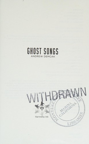 Cover for Ghost Songs [Library Edition]