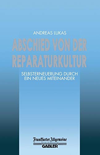 Cover for Abschied von der Reparaturkultur