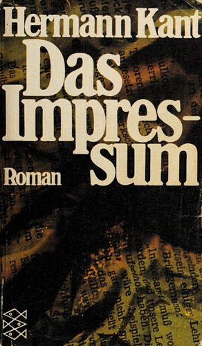 Cover for Das Impressum