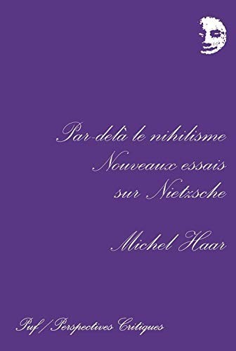 Cover for Par-delà le nihilisme