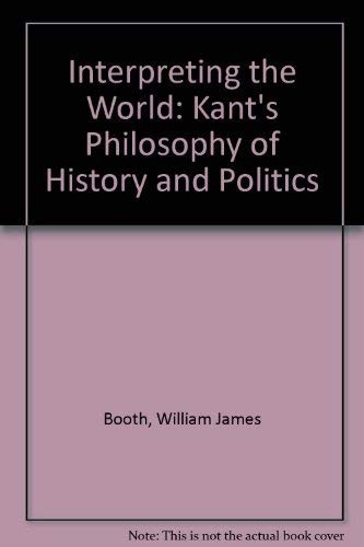 Cover for Interpreting the world