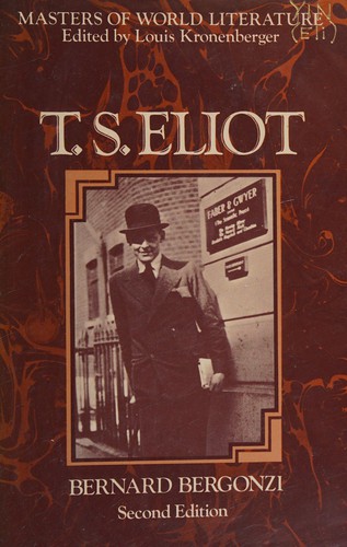 Cover for T. S. Eliot