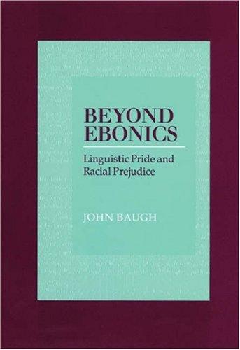 Cover for Beyond Ebonics