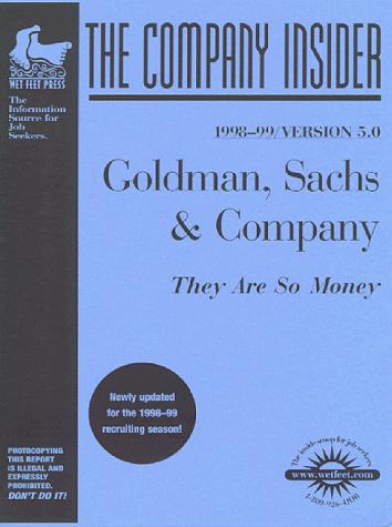 Cover for The Goldman Sachs Group