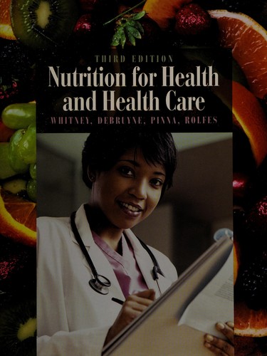 Cover for Nutrition for health and health care