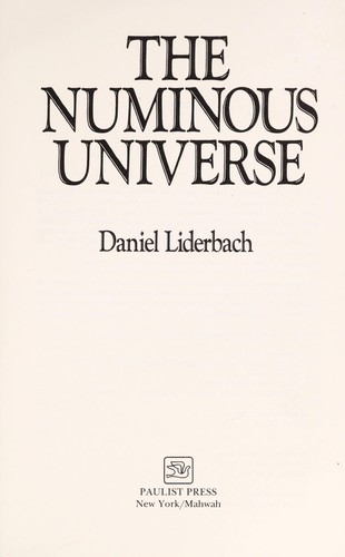 Cover for The numinous universe