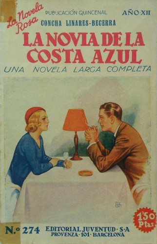Cover for La novia de la Costa Azul