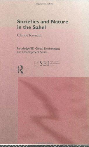 Cover for Societies and nature in the Sahel