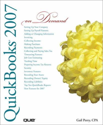 Cover for QuickBooks 2007 On Demand