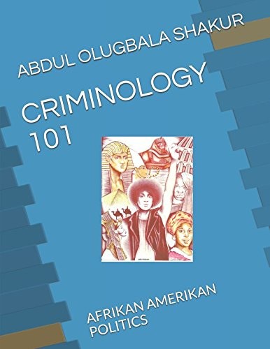 Cover for Criminology 101