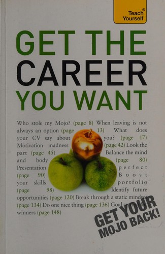 Cover for Get the career you want