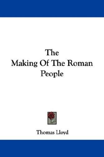 Cover for The Making Of The Roman People