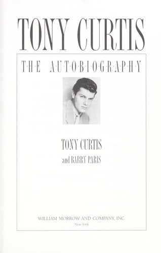 Cover for Tony Curtis