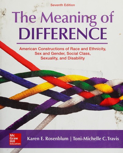 Cover for Meaning of Difference