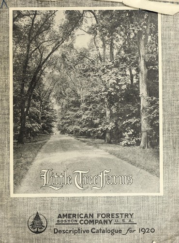 Cover for Descriptive catalogue for 1920
