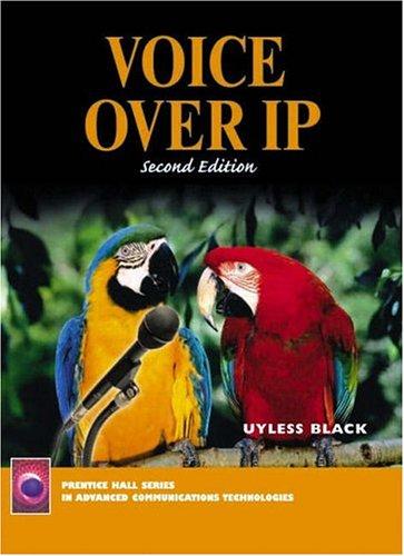 Cover for Voice Over IP (2nd Edition)