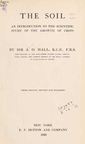 Cover for The soil