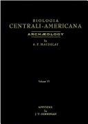 Cover for Biologia Centrali-Americana