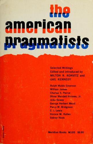 Cover for The American pragmatists