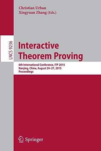 Cover for Interactive Theorem Proving