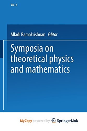 Cover for Symposia on Theoretical Physics and Mathematics