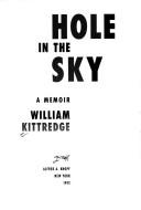 Cover for Hole in the sky
