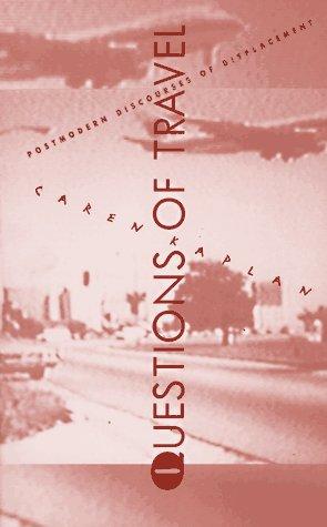 Cover for Questions of travel