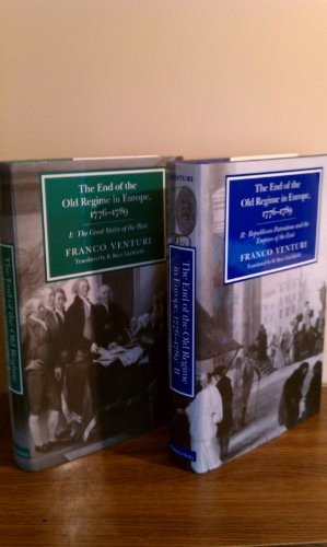 Cover for The End of the Old Regime in Europe, 1776-1789. (Two Volume Set) (Pts.1 & 2)