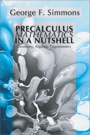 Cover for Precalculus Mathematics in a Nutshell