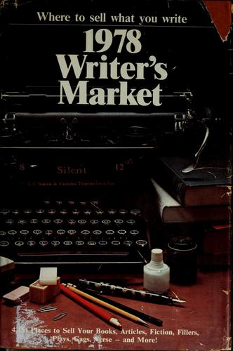 Cover for Writer's market, 1978