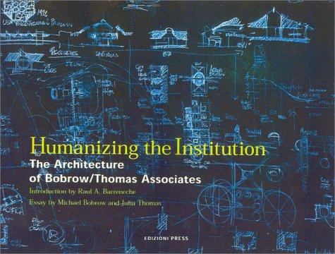 Cover for Humanizing the institution