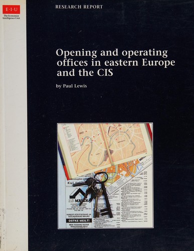 Cover for Opening and Operating Offices in Eastern Europe and the Cis