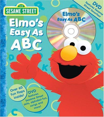 Cover for Sesame Street Elmo's Easy as ABC Book and DVD (Flap Book and DVD)