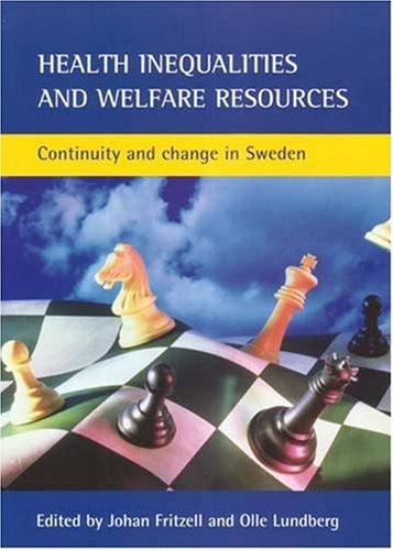 Cover for Health Inequalities And Welfare Resources