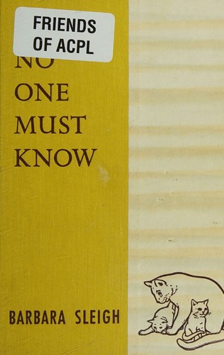 Cover for No one must know
