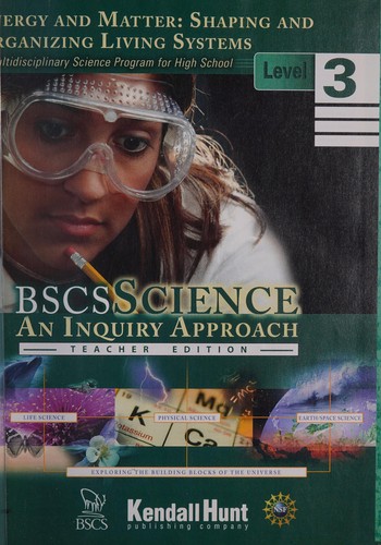 Cover for BSCS Science Energy & Matter
