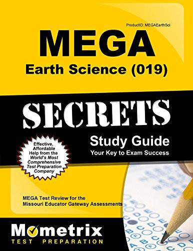 Cover for MEGA Earth Science  Secrets Study Guide