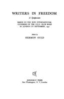 Cover for Writers in freedom