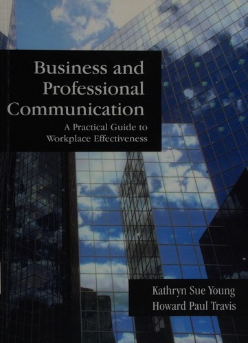 Cover for Business and professional communication