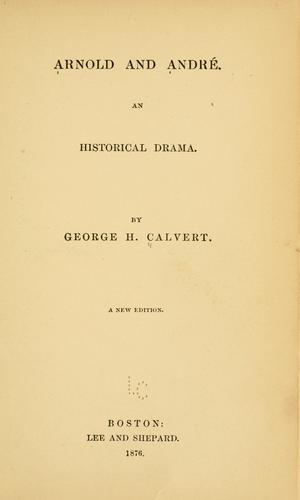 Cover for Arnold and André.
