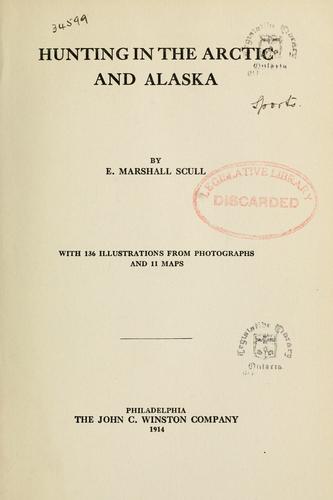Cover for Hunting in the Arctic and Alaska