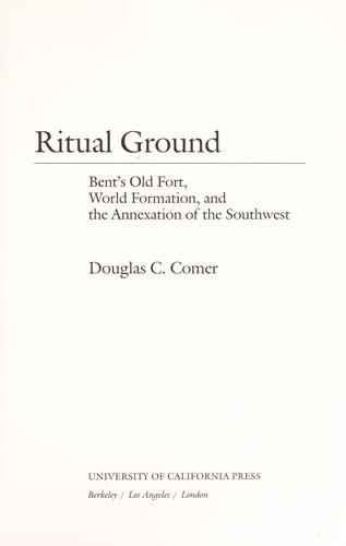 Cover for Ritual ground