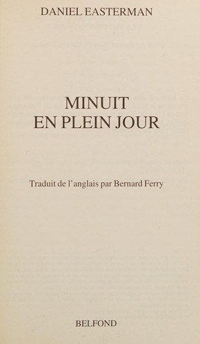 Cover for Minuit en plein jour