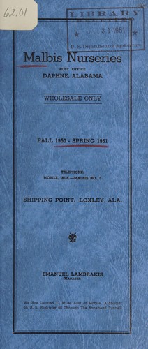 Cover for Fall 1950 - spring 1951