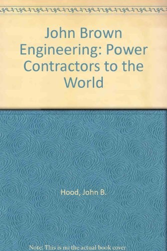 Cover for John Brown Engineering