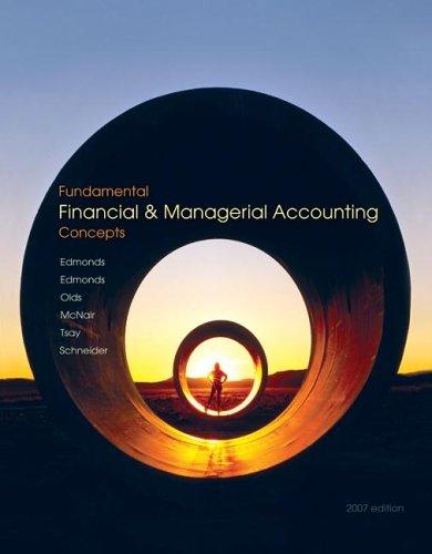 Cover for Fundamental financial and managerial accounting concepts