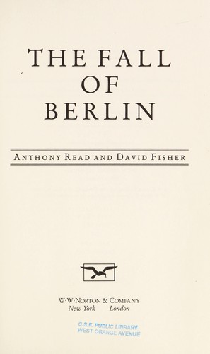 Cover for The fall of Berlin