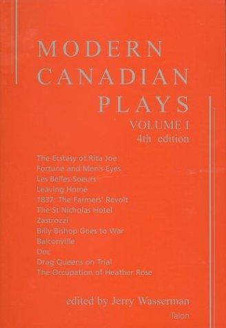 Cover for Modern Canadian Plays